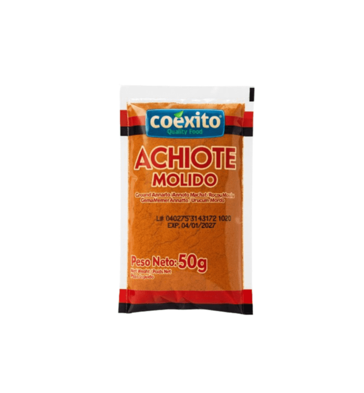 ACHIOTE MOLIDO 50g UNIDAD COEXITO