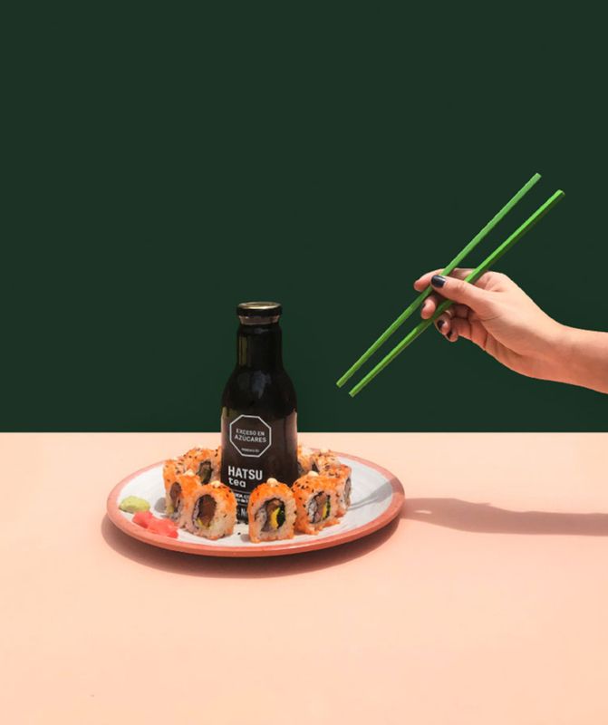 TÉ HELADO /  ISTE SVART 400ml HATSU