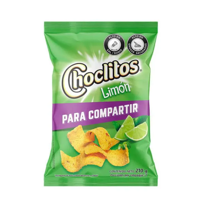 Hovedbilde PASABOCA CHOCLITOS BOLSA 210gr GRANDE Frito Lay.