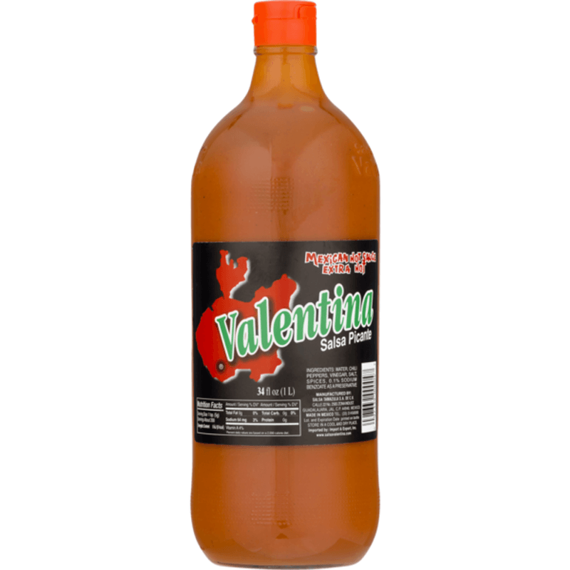 SALSA VALENTINA MUY PICANTE NEGRA 1L 🇲🇽