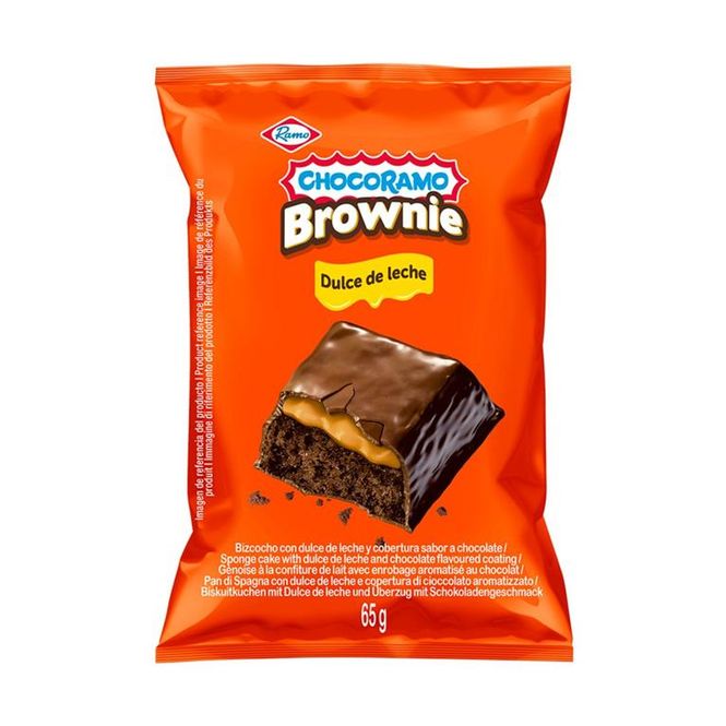 Hovedbilde CHOCORAMO BROWNIE DULCE DE LECHE 65g