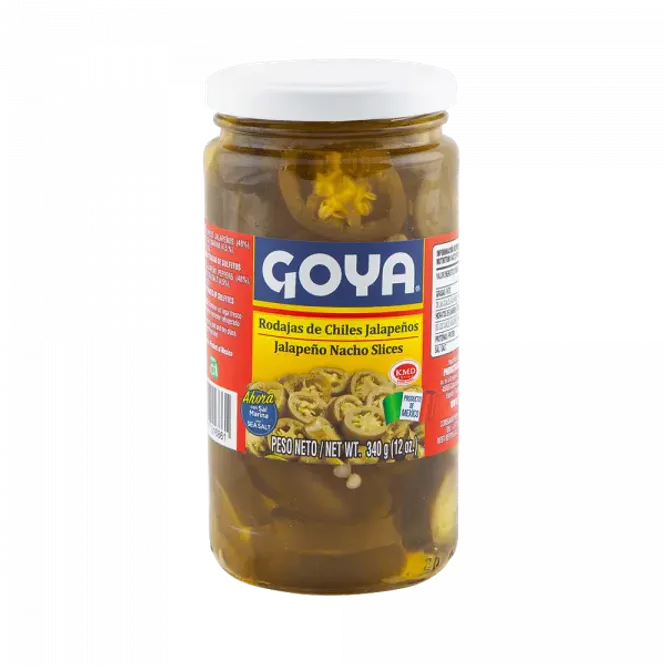 Hovedbilde CHILES JALAPEÑOS EN RODAJAS  GOYA 340g
