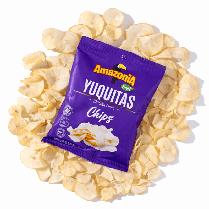 Hovedbilde YUQUITAS / KASAVA CHIPS AMAZONIA 57g