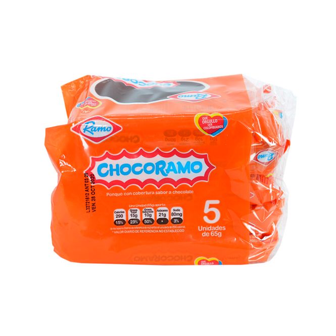 Hovedbilde CHOCORAMO FAMILY PACK 5 Stk  (Original Colombia) ...