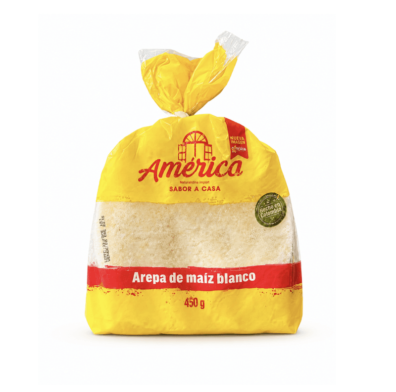 AREPA MAIZ BLANCO 450g AMERICA