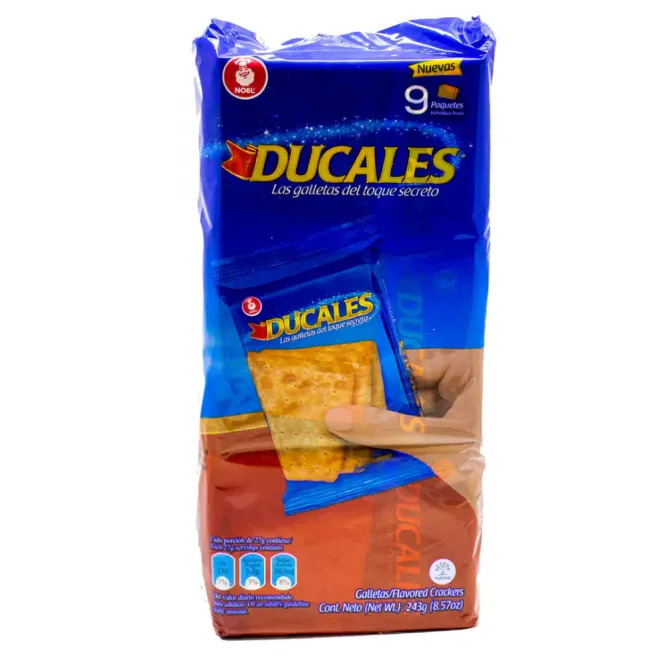 Hovedbilde GALLETAS DUCALES CRACKERS NOEL 243g