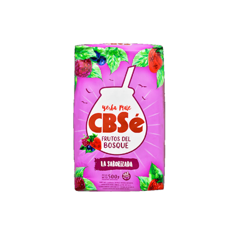 YERBA MATE FRUTOS DEL BOSQUE CBSé 500g