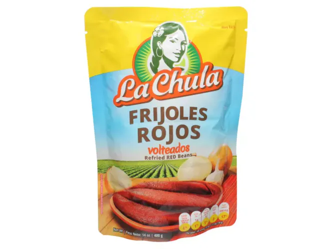 Hovedbilde FRIJOLES ROJOS VOLTEADOS 400gr LA CHULA (El ...